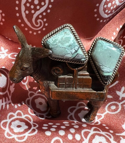 nevada mystic sage, mystic sage cufflinks, turquoise cufflinks, nevada cufflinks, song dog silver