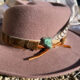 nevada cowboy toothpick, song dog silver, nevada turquoise hat pin, sydney martinez