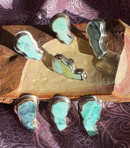 pyramid lake, pyramid lake turquoise pins, pyramid lake turquoise, song dog silver, mystic sage nevada