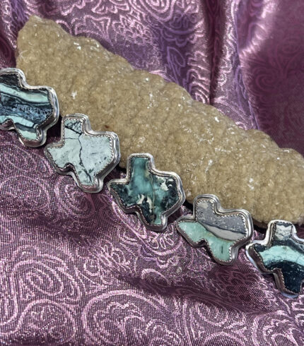 texas turquoise, turquoise texas, texas hat pin, song dog silver