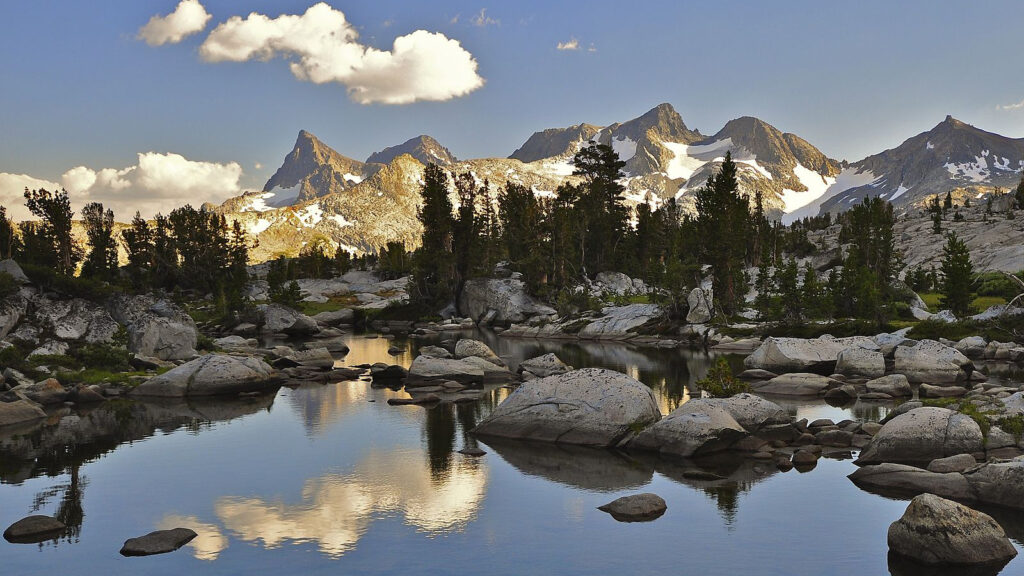 ansel adams wilderness, eastern sierra, mt. ritter