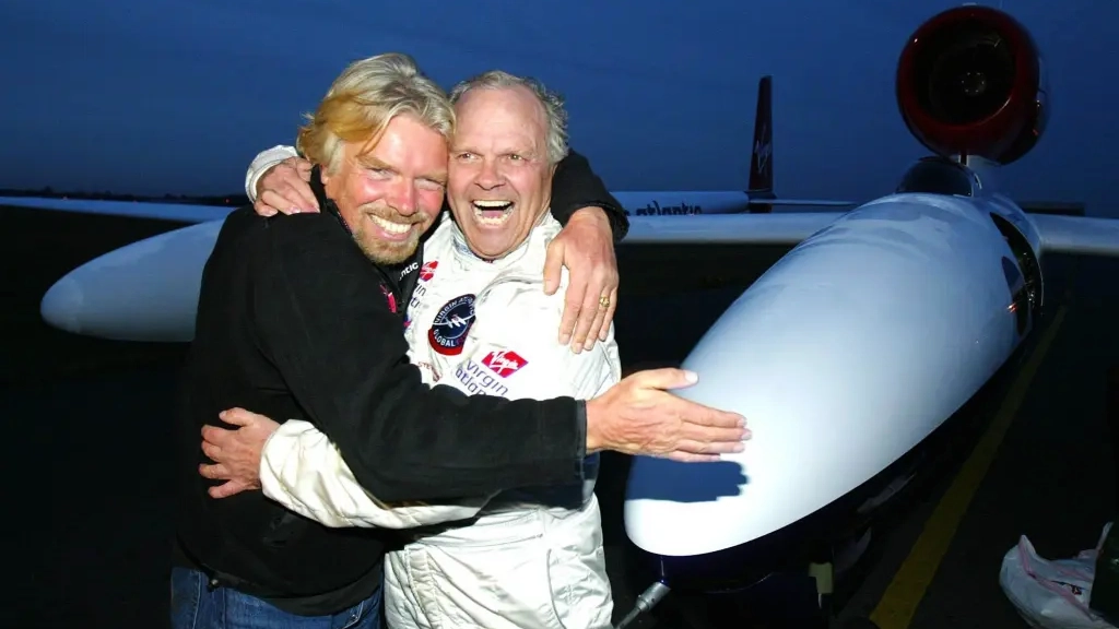 steve fossett and richard branson