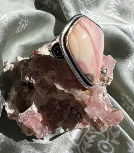 owyhee jasper, song dog silver, nevada ring, owyhee jasper ring