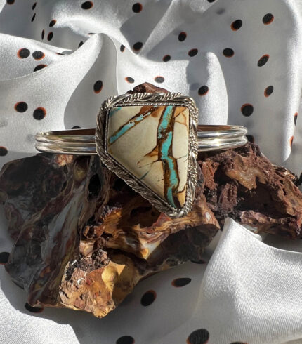 royston ribbon, royston nevada, nevada royston, song dog silver, made in nevada, nevada turquoise