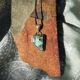nevada turquoise, ackerman canyon, song dog silver, turquoise pendant