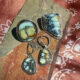 aloe turquoise, song dog silver, custom order, nevada turquoise, sydney martinez