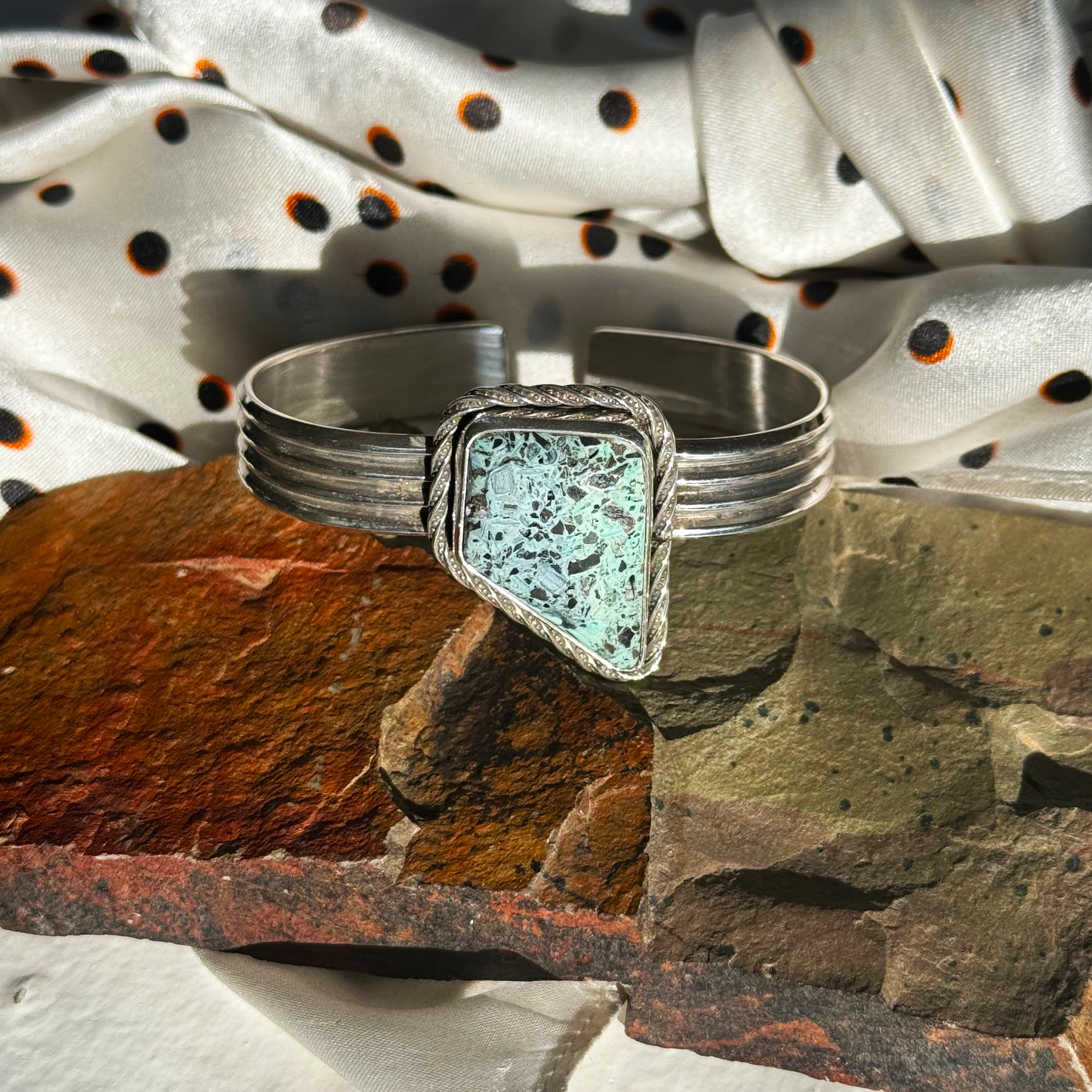 nevada cuff, song dog silver, turquoise cuff, nevada turquoise cuff